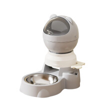 Mangeoires pour animaux de compagnie, distributeur de-Gris