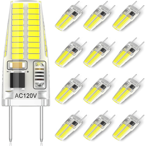 Bec G8LED reglabil 3W 6000K 300lm (pachet de 12) 1