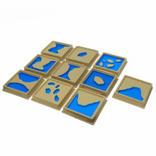 Juego Educativo Montessori de Terreno con Agua para Niños