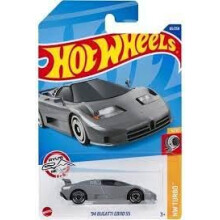 Hot Wheels 94 Bugatti Eb110 Ss Hw Turbo Edades 3 Y Más (Gris)