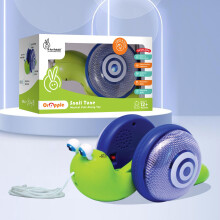 R For Rabbit Orapple Snail Tune Musical Pull-Along Toy For Baby |Lights Music & Smooth Wheels | Safe Design Injury-Free Edges | Enhances Sensory Au