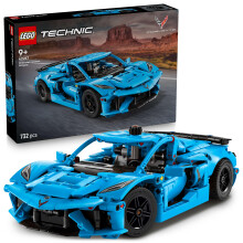 Lego Technic Chevrolet Corvette Stingray Blå Bilmodell Kit 42217 Byggklossar För 9+