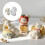Cheese Themed Creature flexible Shape Set Of 3 For 2
