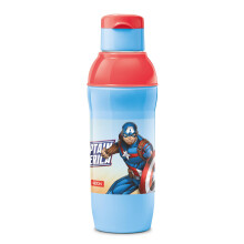 Bouteille Isolée Milton Marvel Steel Slim 600 Pour Enfants, Couvercle Anti-Fuite, Poignée Pratique