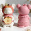 Cheese Themed Creature flexible Shape Set Of 3 For 5