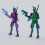 Conjunto de figuras de ação Titan 13 impressas em 3D, 2 peças de 5,3 polegadas. 5