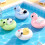 Mini animaux avec anneaux de natation, décorations de bureau 6