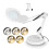 15X Magnifier with Light, LED Illuminated 8