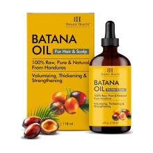 Botanic Hearth Raw Batana Oil for Hair Growth| 100% Pure & Unrefined Oil from Honduras | For Thicker, Stronger Hair - 118ml