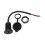 Embedded Mount USB Female Adapters with Copper Cable-P4 1