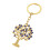 Classical Tree Key Ring In Double Tone Finish For Stylish-Gold 1