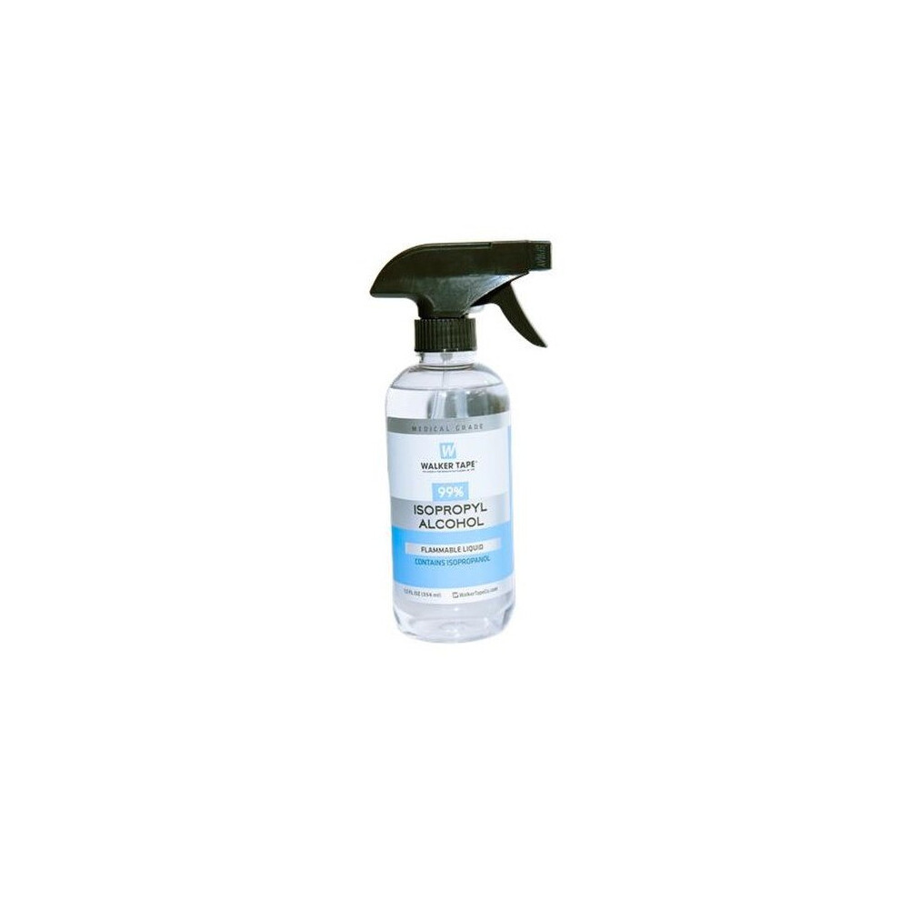 Walker Tape Unisex Clear 99% Isopropyl Alcohol 12Oz