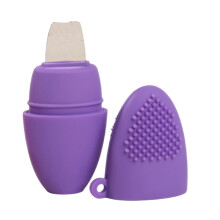 Ergonomischer Nasenschrubber mit weichen Borsten,-Lila