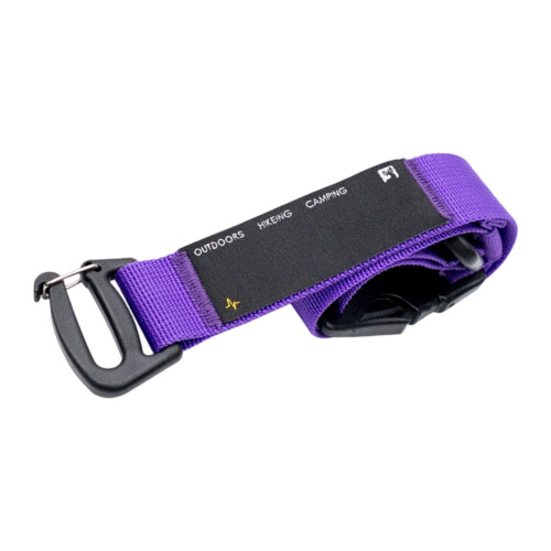 Heavy Type Webbing Backpacks Clip Triangular-1Roland 1purple