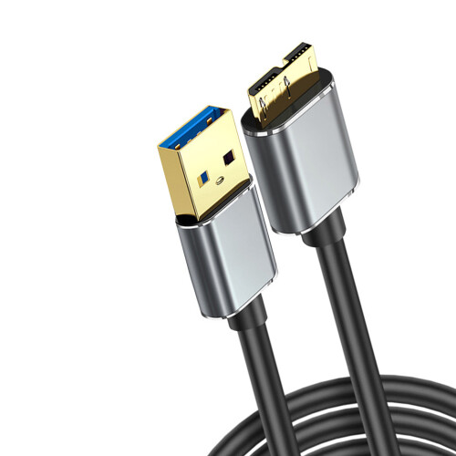 Câble de données USB 3.0 pour disque dur externe et caméra-200cm