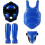 Premium PU Leather Art Protective Gear Set with-blue mask 5 L 1