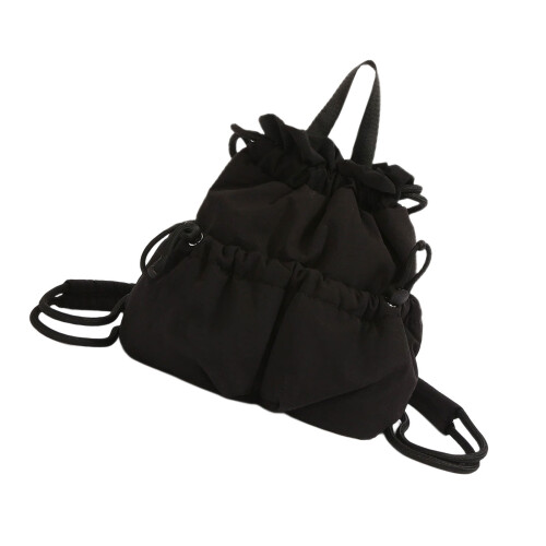 Multifunctional Daypack With Spacious Compartments And-Black