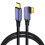 Flexible Right Angled USB 3.0 Type C To MicroB Data Cable-1.5m 1