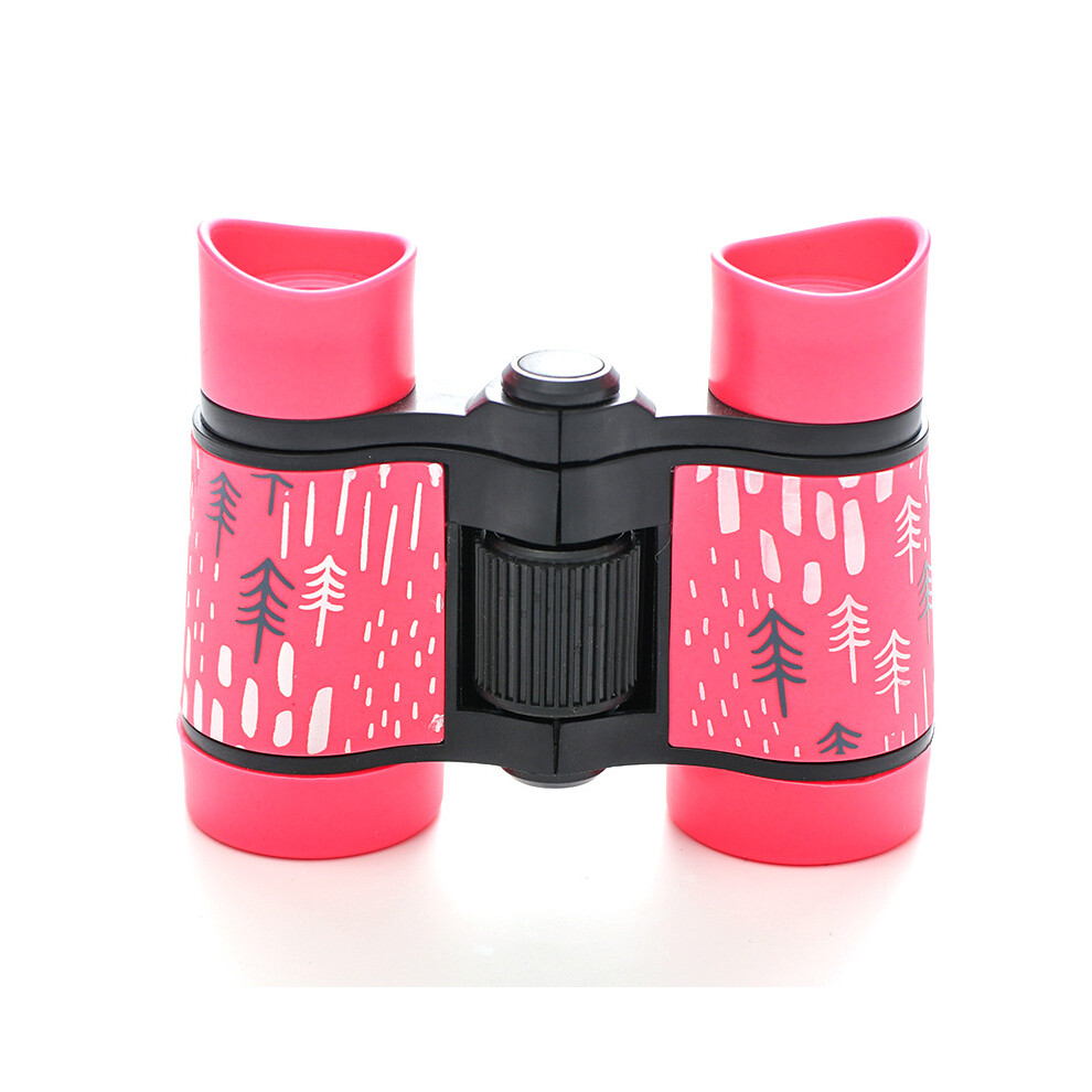 (Pink) Binocular For Kids Boys Compact High Resolution Shockproof Waterproof Binocular Outdoor Play Bird Watching Pink 747887434022