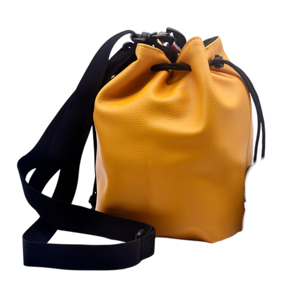 Waterproof Shockproof Pu Leather Camera Pouch Compact- M Yellow 7627001563018