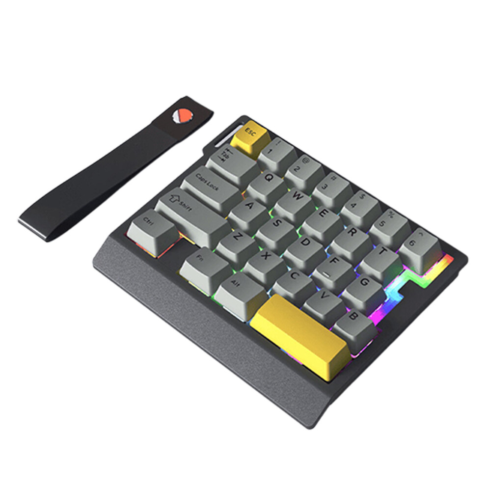 Ergonomic 29Key Magnetic Switches Keyboards With Customizable-B 7627001528031