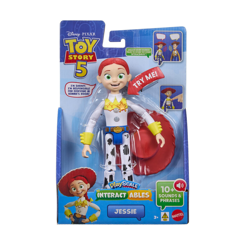 Mattel Toy Story 5 Interactables Talking Jessie Figure