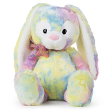 GUND Easter Splatter Color Patch Floppy Eared Bunny