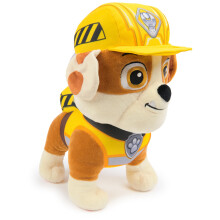 Rubble y Crew Juguete de Peluche Rubble Rumbling, Juguete Sensorial Interactivo, Animal de Peluche