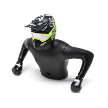 Losi Rider Figure Upper FXR Yellow PM-SM/MX LOS-2284