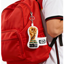 MESUCA Mini Ball Peluche Officiel FIFA World Cup 2026, 4.72", Charm Sac Ă Dos, Cadeau Enfant