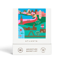 Reach International Outfitters Atlanta Avontuur Bucket List - 50 Scratch-Off Kaarten voor Activiteiten
