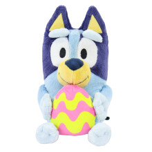 Aventura Animal | Bluey | Peluche de 9" de Bluey con Huevo de Pascua | Animales de Peluche para Cesta de Pascua