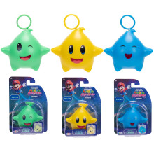 The Super Mario Galaxy Movie - Luma Star Yo-Yo 3-Pack Bundle - Assortment Includes Three Luma, Blue, Green, and Yellow - Each has a Glow-in-The-Dark F