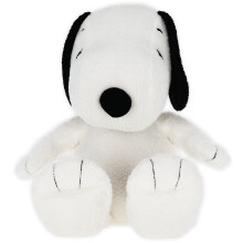 Peluche Cuteeze Snoopy de Peanuts para Niños, 25 Pulgadas, Detalles Bordados y Pies Crinkle