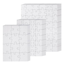 Maitys 72 Pack Lege Puzzels voor DIY Activiteiten, Creatieve Kunst of Feestfavorieten (12/28/48 Stuks)