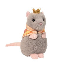 Douglas Pizza Rat Macaroon Plush | 6.5-Inch Tall