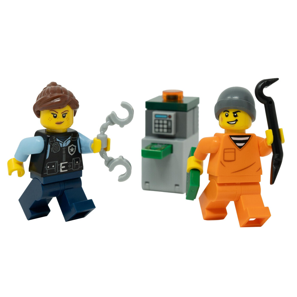Lego City: Police Chase With Cop And Thief Minifigures
