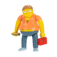 The Simpsons 5" Action Figure Barney Gumble with Sub & Lunch Box Wave #4