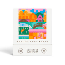 Dallas Fort Worth Avonturen Bucketlijst: 50 Kraskaarten voor Activiteiten