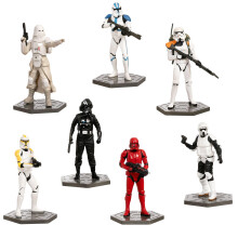 Disney Store Offizielles Stormtrooper-Figuren-Set - 7 komplett gestaltete Star Wars Figuren
