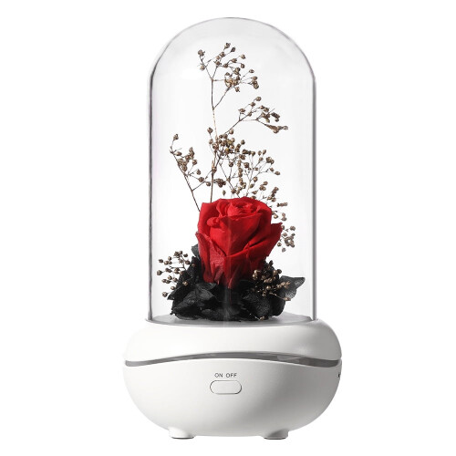 Eternal Flower Aroma Diffuser with RGB Lights USB Powered 2