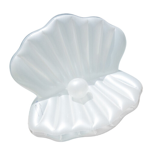 Stijlvolle PVC Shell Design Zwembad Drijvende Mat Speelse-groot