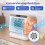 Countertop Dishwasher with 8.25L Tank, 6 Programs, White 1