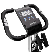 Heimtrainer mit Pulssensor, verstellbarem Sitz und 10 Widerstandsstufen