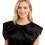 Stylish Detachable Bows Tie Collar Soft Satins Costume-Black 1