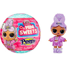 LOL Surprise Loves Mini Sweets - Peeps Cozy Bunny with Collectible Doll, 7 Surprises, Spring Easter Theme, Great Toy Gift for Girls Age 4+