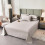 Brushed Microfiber Flat Sheet – Queen/King, Light Grey 3