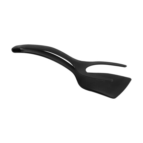 Black Heat-Resistant Spatula with Beveled Edge 1