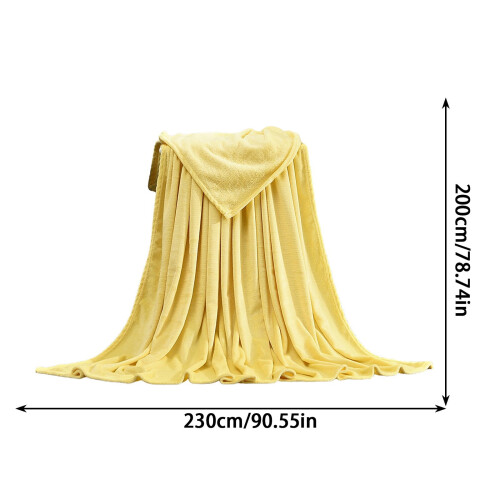 Coperta in morbidissimo pile 200x230 cm, double-face 2