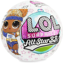 L.O.L. Surprise! All-Star Sports Series 4 Summer Games Sparkly Collectible Doll with 8 Surprises, Toys for Girls and Boys Ages 4, 5, 6, 7+ Years Old,